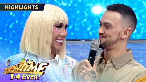 Vice Ganda and Billy reconciled and put their  .